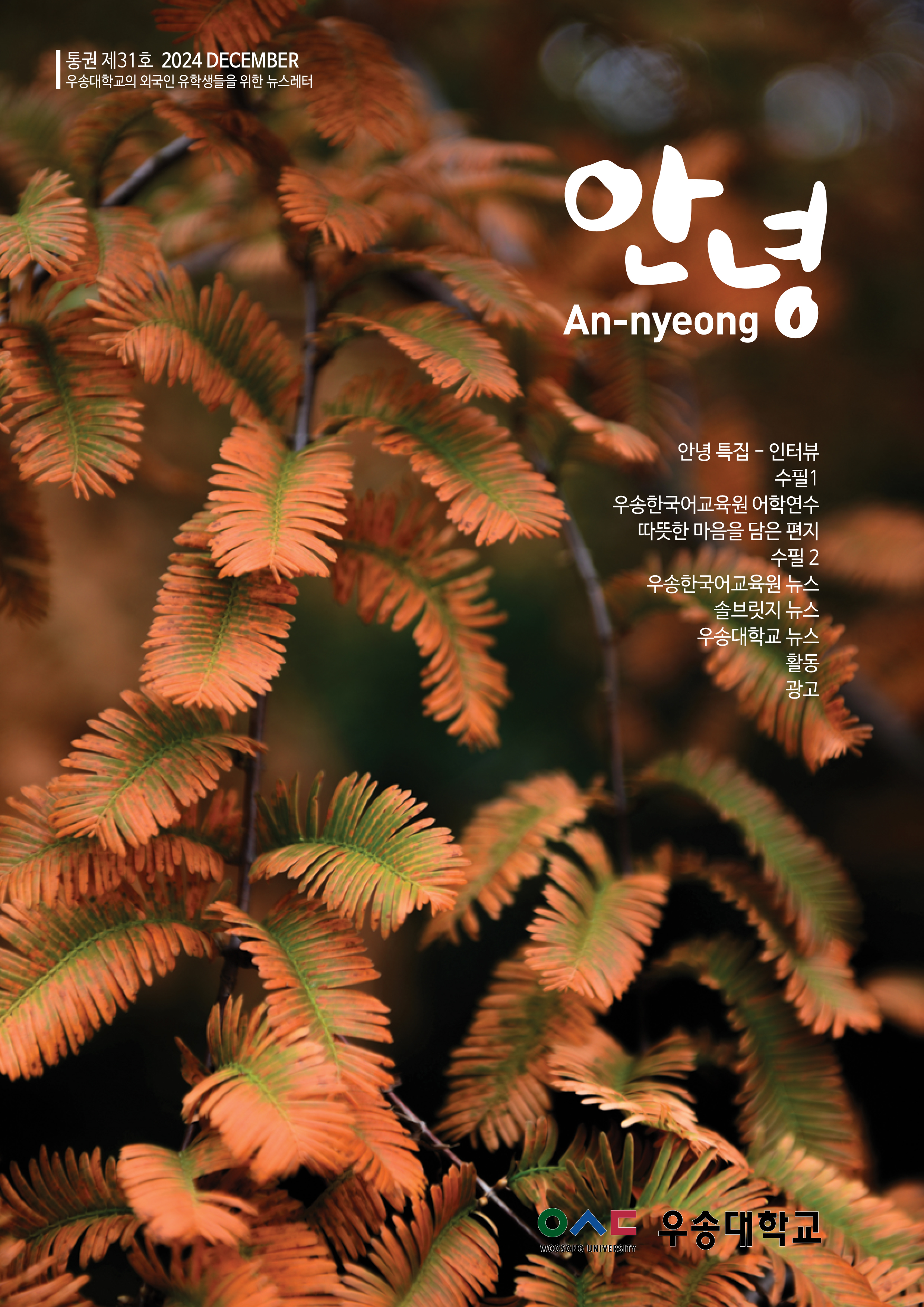 유학생잡지 안녕 31호